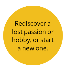 Rediscover lost passion